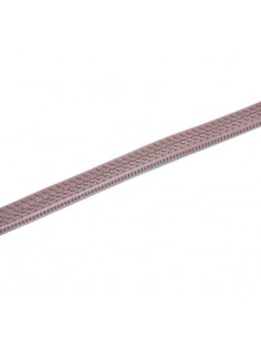 SOFT RUBBER REINS BROWN FULL