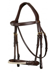 Bridon Muserolle Corde DY'ON 2