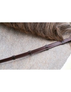 Rênes Hunter Grip 5/8 Avec...