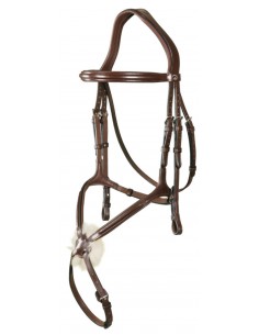 Bridon Muserolle Croisée DY'ON 2