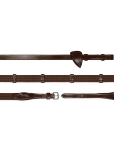 Rênes Tissu 5/8 Avec 9...