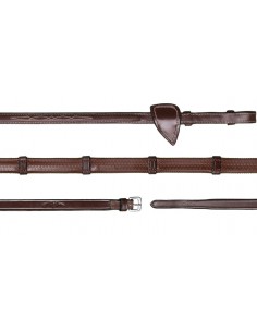 Rênes Caoutchouc 1/2 Avec 7...